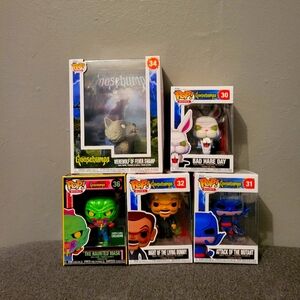 Halloween Goosebumps Funko Pop FULL SET Bundle